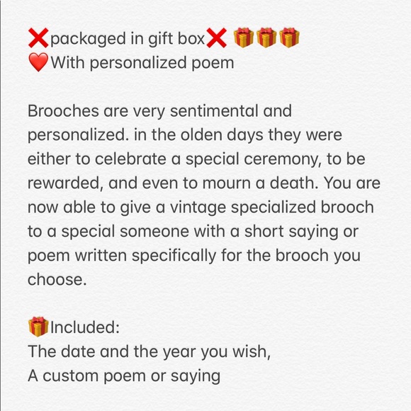 Swarovski crystal rose stamped brooch - Picture 4 of 4